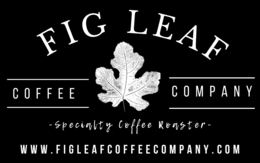 FIG LEAF COFFEE COMPANY -SPECIALTY COFFEE ROASTER- WWW.FIGLEAFCOFFEECOMPANY.COM logo