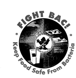 FIGHT BAC! KEEP FOOD SAFE FROM BACTERIA logo