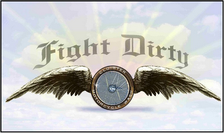 FIGHT DIRTY CLOISTER MOTORCYCLE WASH logo
