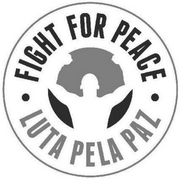 · FIGHT FOR PEACE LUTA PELA PAZ · logo
