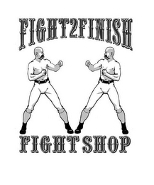 FIGHT2FINISH FIGHT SHOP logo