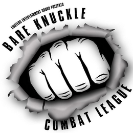 FIGHTERS ENTERAINMENT GROUP PRESENTS BARE KNUCKLE COMBAT LEAGUE logo