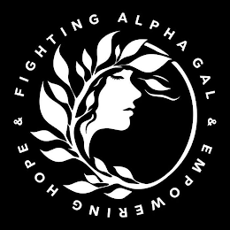 FIGHTING ALPHA GAL & EMPOWERING HOPE & logo