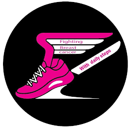FIGHTING BREAST CANCER WITH DAILY STEPS logo