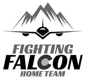 FIGHTING FALCON HOME TEAM logo