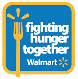 FIGHTING HUNGER TOGETHER WALMART logo