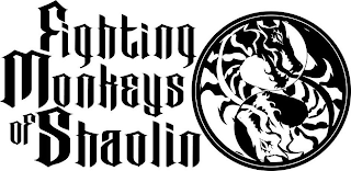 FIGHTING MONKEYS OF SHAOLIN logo