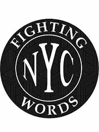 FIGHTING WORDS NYC logo