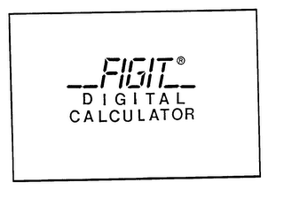 FIGIT DIGITAL CALCULATOR logo