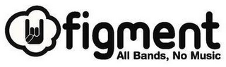 FIGMENT ALL BANDS, NO MUSIC logo