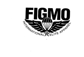 FIGMO INTERNATIONAL ELITE APPAREL logo