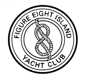 FIGURE EIGHT ISLAND YACHT CLUB 8 logo