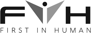 FIH FIRST IN HUMAN logo