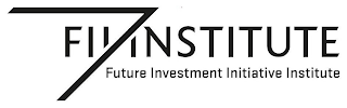 FII INSTITUTE FUTURE INVESTMENT INITIATIVE INSTITUTE logo