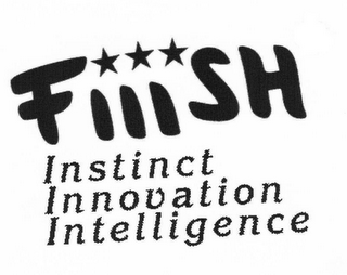 FIIISH INSTINCT INNOVATION INTELLIGENCE logo