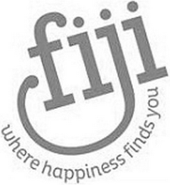 FIJI WHERE HAPPINESS FINDS YOU logo