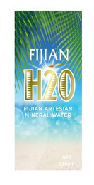 FIJIAN H2O FIJIAN ARTESIAN MINERAL WATER NET 330ML logo