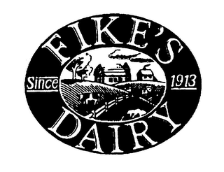 FIKE'S DAIRY SINCE 1913 logo