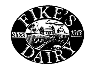 FIKE'S DAIRY SINCE 1913 logo