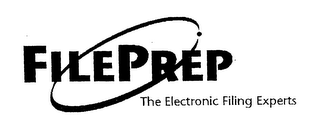 FILEPREP THE ELECTRONIC FILING EXPERTS logo