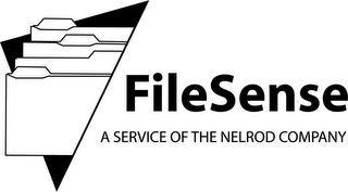 FILESENSE A SERVICE OF THE NELROD COMPANY logo