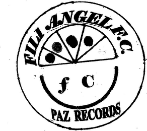 FILI ANGEL F.C. F C PAZ RECORDS logo