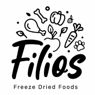 FILIOS FREEZE DRIED FOODS logo