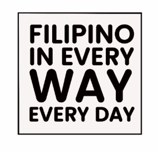 FILIPINO IN EVERY WAY EVERY DAY logo