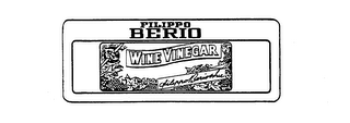 FILIPPO BERIO WINE VINEGAR CARPIT STUDIOSA THYMOS