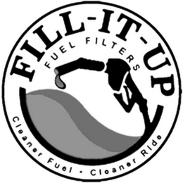 FILL-IT-UP FUEL FILTERS CLEANER FUEL CLEANER RIDE logo