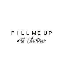 FILL ME UP WITH CHRISTMAS logo