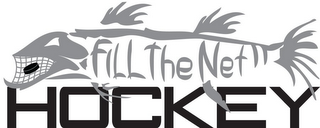 FILL THE NET HOCKEY logo