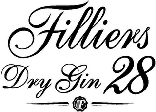FILLIERS DRY GIN 28 F logo