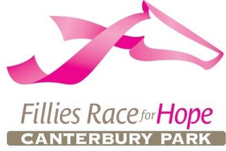 FILLIES RACE FOR HOPE CANTERBURY PARK logo