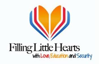 FILLING LITTLE HEARTS WITH LOVE, EDUCATION AND SECURITY logo