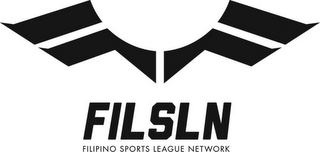 FILSLN FILIPINO SPORTS LEAGUE NETWORK logo