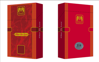 FILTER DE LUXE H T S FINE TOBACCOS SINCE 1956 logo