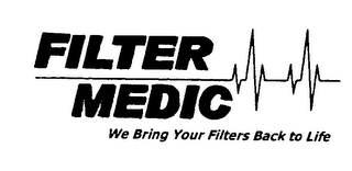 FILTER MEDIC WE BRING YOUR FILTERS BACK TO LIFE logo