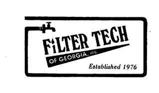 FILTER TECH OF GEORGIA, INC. ESTABLISHED 1976 logo
