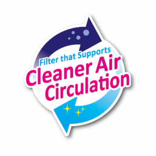 FILTER THAT SUPPORTS CLEANER AIR CIRCULATION logo