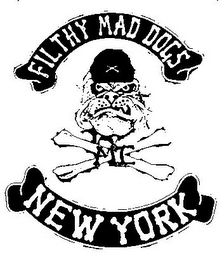 FILTHY MAD DOGS MC NEW YORK logo