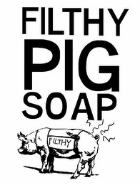 FILTHY PIG SOAP FILTHY logo