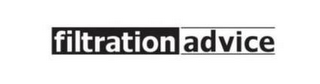FILTRATION ADVICE logo