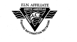 F.I.N. AFFILIATE NORTH AMERICAN FISHING CLUB FISHING INFORMATION NETWORK logo