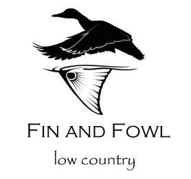 FIN AND FOWL LOW COUNTRY logo