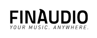 FIN AUDIO YOUR MUSIC. ANYWHERE. logo