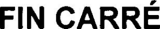 FIN CARRÉ logo