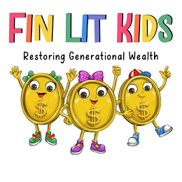 FIN LIT KIDS RESTORING GENERATIONAL WEALTH logo