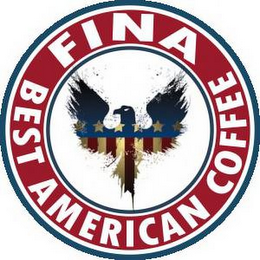 FINA BEST AMERICAN COFFEE logo