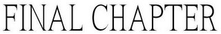 FINAL CHAPTER logo